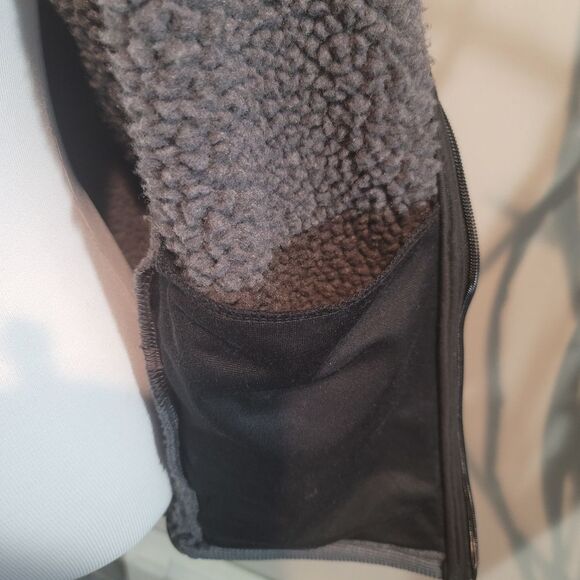 Spyder Gray Full Zip  Knit Jacket Size Small Petite - Picture 10 of 13